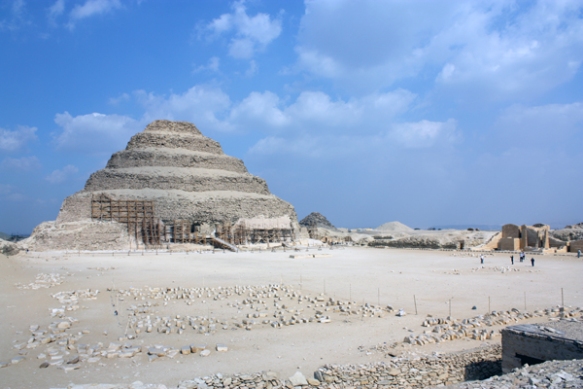 the Step Pyramid, Sakkara, Egypt