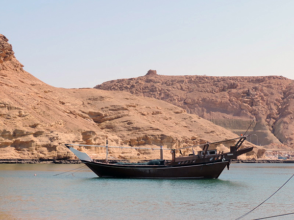 harbor, Sur, Oman, photo by Sallie Volotzky