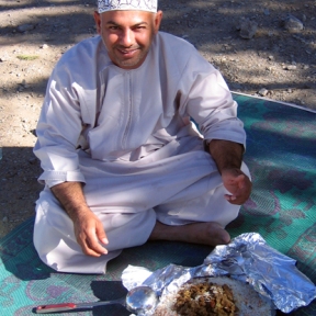 lunch break, photo courtesy of Elite Tourism, Oman