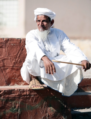 Omani man, photo courtesy of Elite Tourism, Oman