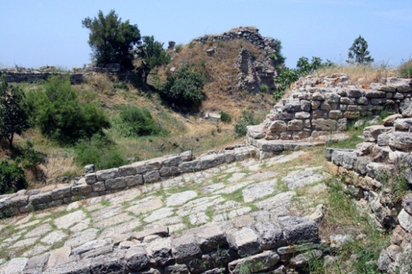 ruins at Troy, Turkey