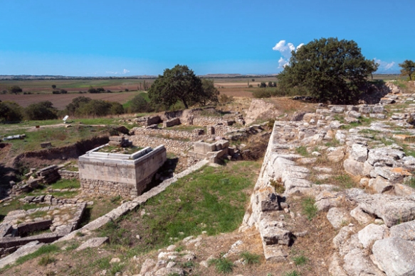 archaeological site of Troy, Turkey